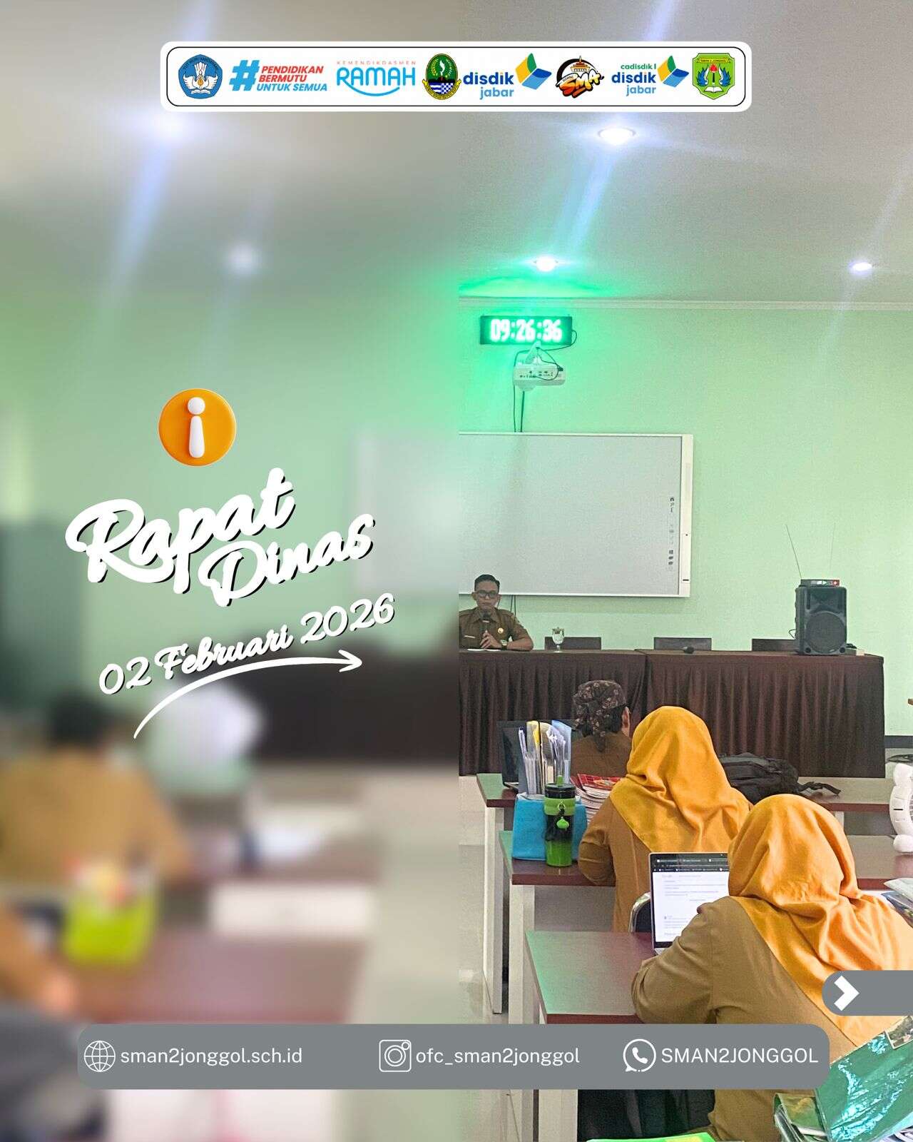 Agenda Rutin: Rapat Dinas 02 Februari 2026